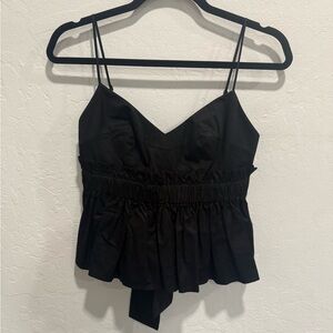 Kendall & Kylie Black Camisole Top